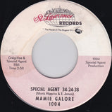 Mamie Galore : Special Agent 34-24-38 / I Wanna Be Your Radio (7", Single)