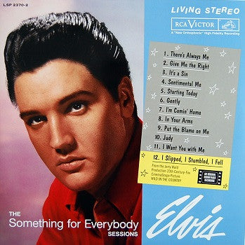 Elvis Presley : The Something For Everybody Sessions (2xLP, Comp, Ltd)