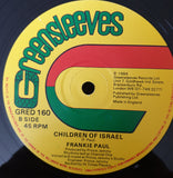 Frankie Paul : Do Good / Children Of Israel (12")