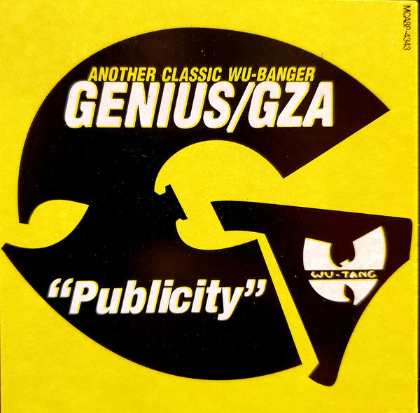 Genius* / GZA : Publicity (12", Promo)