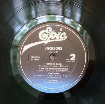 Jacksons* : Victory (LP, Album, Car)