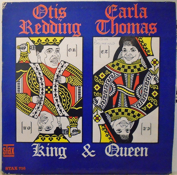 Otis Redding & Carla Thomas : King & Queen (LP, Album, Mono)