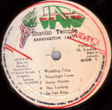 Barrington Levy : Shaolin Temple (LP, Album)