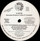 Luke : It's Your Birthday (12", Promo)