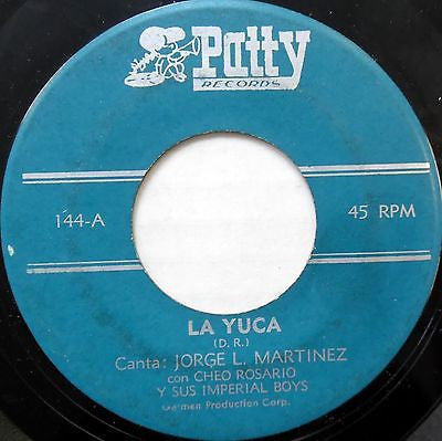 Cheo Rosario Y Sus Imperial Boys : La Yuca / Pancho Julepe (7", Single)