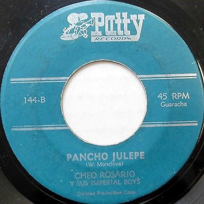 Cheo Rosario Y Sus Imperial Boys : La Yuca / Pancho Julepe (7", Single)