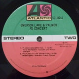 Emerson, Lake & Palmer : In Concert (LP, Album, Spe)