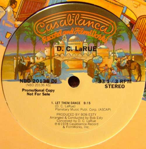 D. C. LaRue* : Let Them Dance (12", S/Sided, Promo)