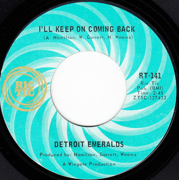 Detroit Emeralds : (I'm An Ordinary Man) Take Me The Way I Am / I'll Keep On Coming Back (7", Single, Mono, Styrene, San)