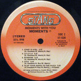 The Moments : Moments With You (LP, Album, RE)