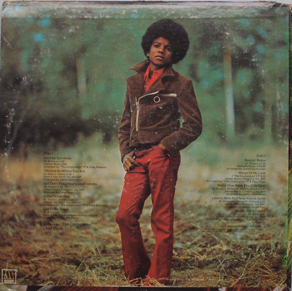 Michael Jackson : Got To Be There (LP, Album, Sup)