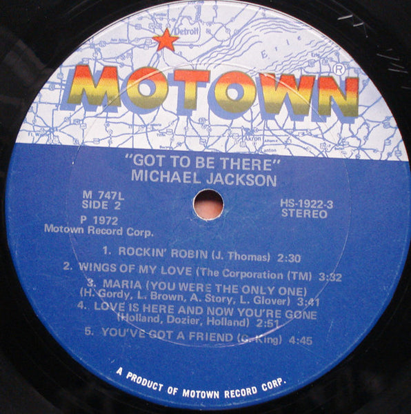 Michael Jackson : Got To Be There (LP, Album, Sup)