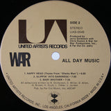 War : All Day Music (LP, Album, Ter)