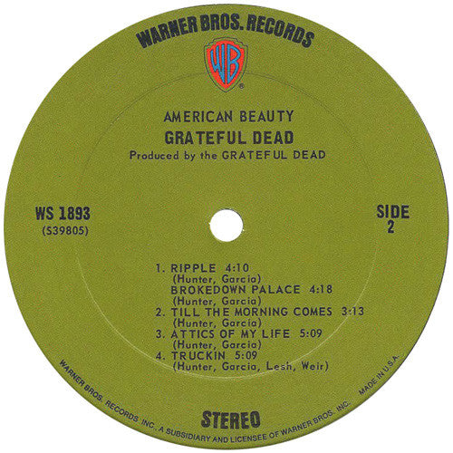 Grateful Dead* : American Beauty (LP, Album, Pit)