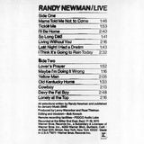 Randy Newman : Live (LP, Album)