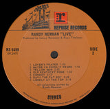 Randy Newman : Live (LP, Album)