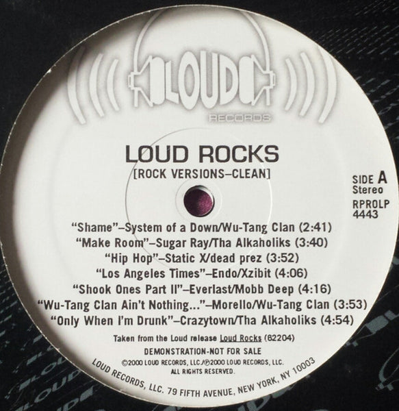 Various : Loud Rocks (2xLP, Comp, Promo, Cle)