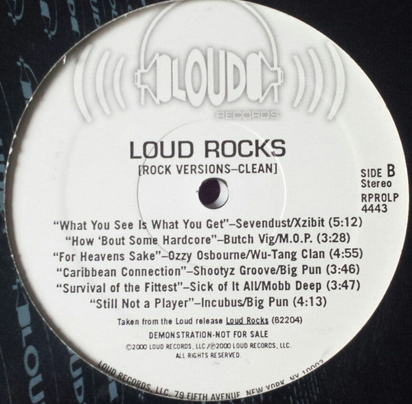 Various : Loud Rocks (2xLP, Comp, Promo, Cle)