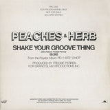 Peaches & Herb : Shake Your Groove Thing (12", Single, Promo)