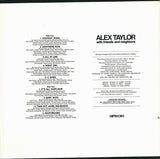 Alex Taylor (4) : Alex Taylor With Friends And Neighbors (LP, Album, PRC)