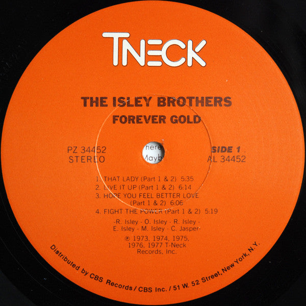 The Isley Brothers : Forever Gold (LP, Comp)