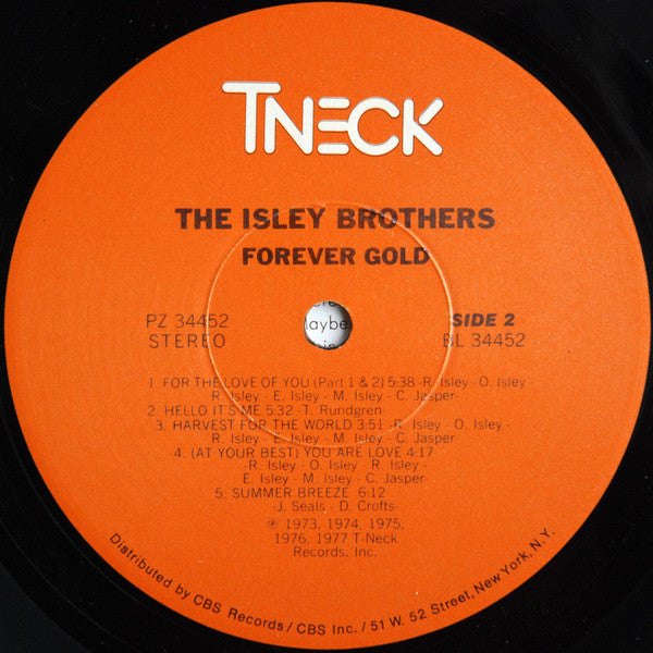 The Isley Brothers : Forever Gold (LP, Comp)