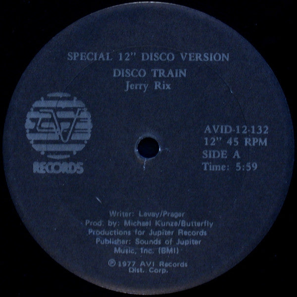 Jerry Rix : Disco Train (12")