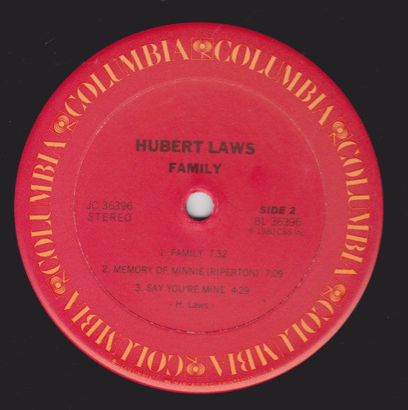 Hubert Laws : Family (LP, Album, San)