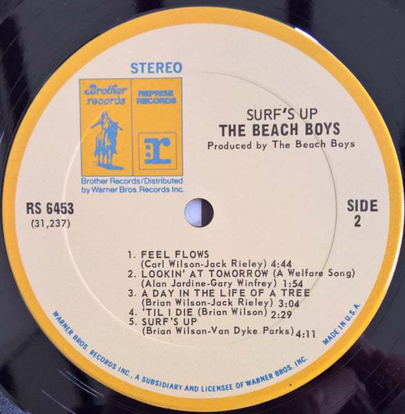 The Beach Boys : Surf's Up (LP, Album, Ter)