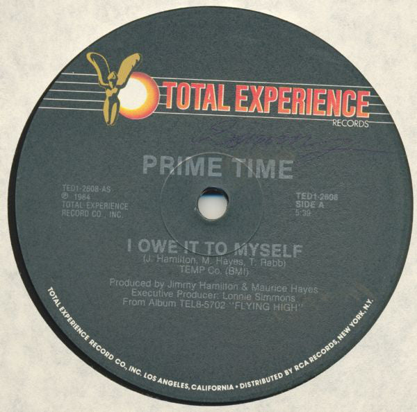 Prime Time (4) : I Owe It To Myself (12")