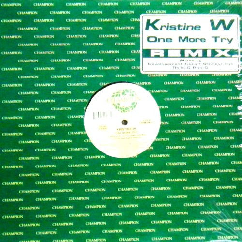 Kristine W : One More Try (Remix) (12")