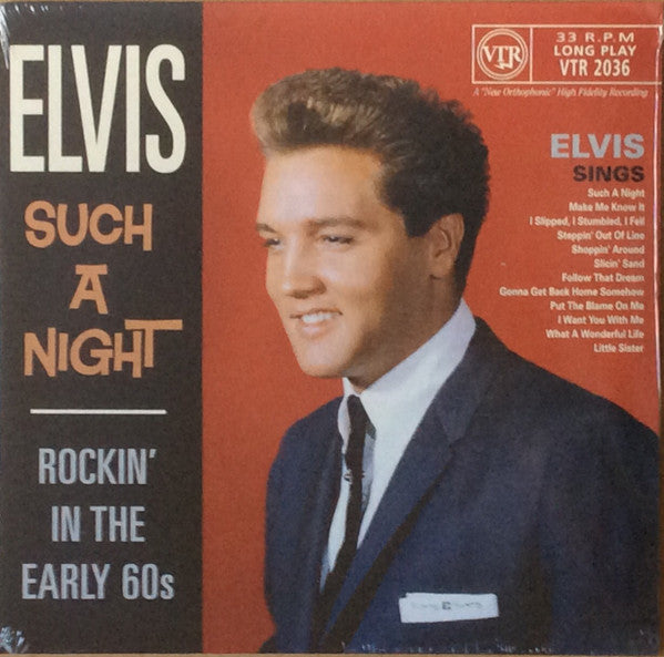 Elvis Presley : Elvis Such A Night  Rockin' In The Early  60's (10", Comp)