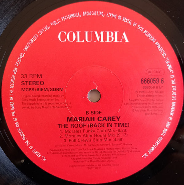 Mariah Carey : My All (12")