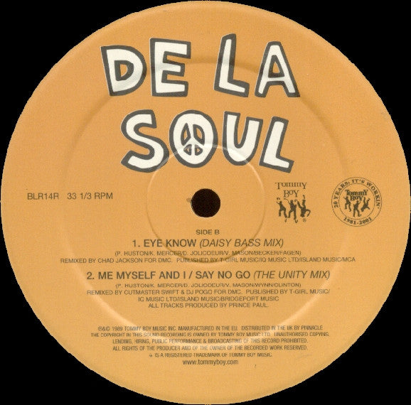 De La Soul : 4 New Remixes (12", RE)