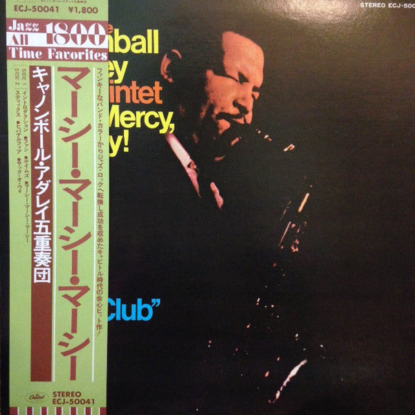 The Cannonball Adderley Quintet : Mercy, Mercy, Mercy! - Live At "The Club" (LP, Album, RE)