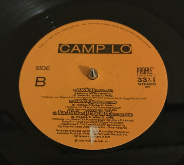 Camp Lo : Luchini Aka (This Is It) (12")