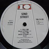 52nd Street : Tell Me (How It Feels) (12", Gen)