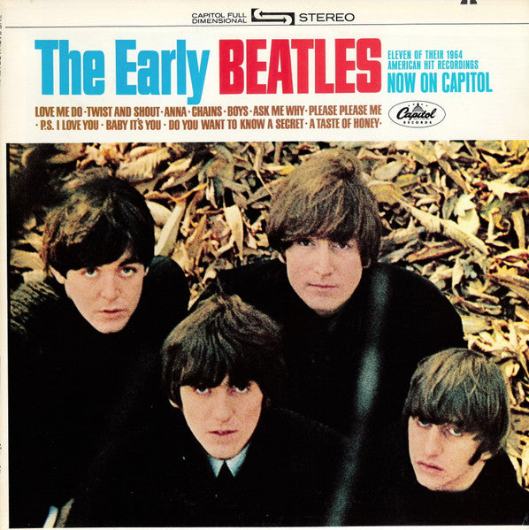 The Beatles : The Early Beatles (LP, Comp, RE, Win)