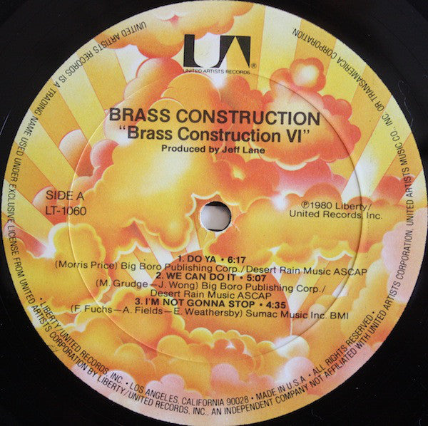 Brass Construction : Brass Construction 6 (LP, Album)