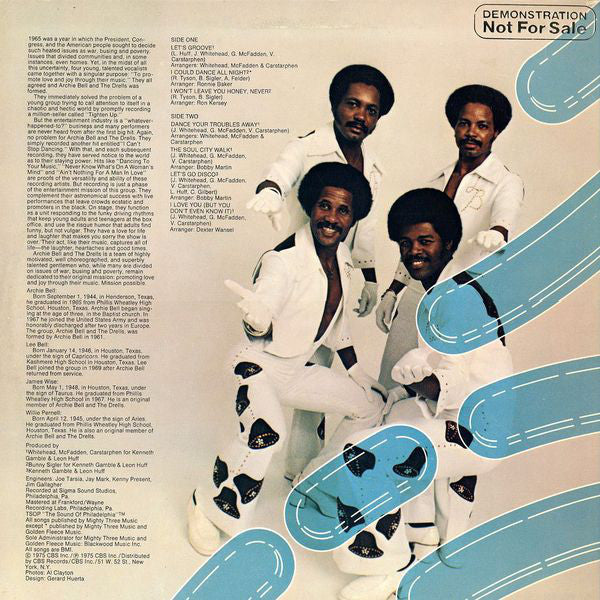 Archie Bell & The Drells : Dance Your Troubles Away (LP, Album, Pit)