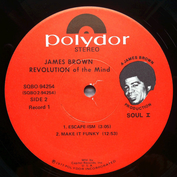 James Brown : Revolution Of The Mind (2xLP, Album, Club, Cap)