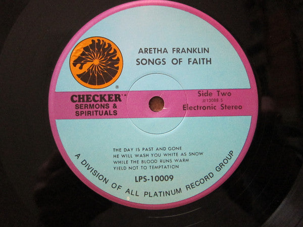 Aretha Franklin : The Gospel Soul Of Aretha Franklin (LP, Album, RE)