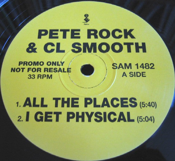 Pete Rock & C.L. Smooth : Selections From "The Main Ingredient" (12", Promo)