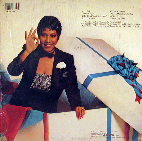 Aretha* : Jump To It (LP, Album, Hau)