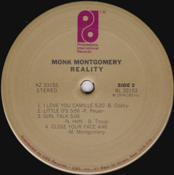 Monk Montgomery : Reality (LP, Album)