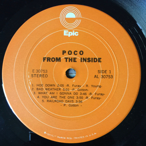 Poco (3) : From The Inside (LP, RE, Gat)