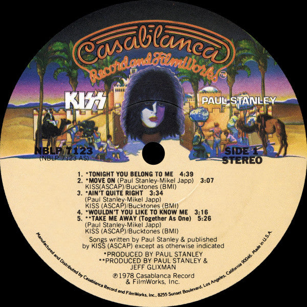 Kiss, Paul Stanley : Paul Stanley (LP, Album)