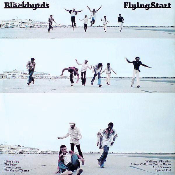 The Blackbyrds : Flying Start (LP, Album, Pit)