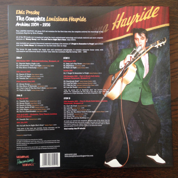 Elvis Presley : The Complete Louisiana Hayride Archives 1954-1956  (2xLP, Comp, Ltd, RM, Gat)