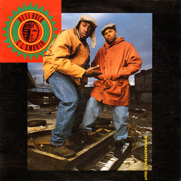 Pete Rock & C.L. Smooth : Straighten It Out (12", Single)